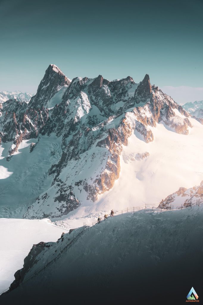 Chamonix Mont Blanc Les Grandes Jorasses