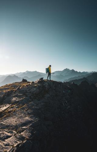Brandberger Kolm mit Blick auf die Reichenspitze