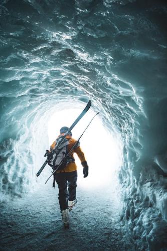 Départ Ski de Randonnée Vallée Blanche, Aiguille du Midi