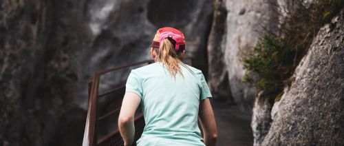 Trail des Grottes de Saint Christophe en Chartreuse.